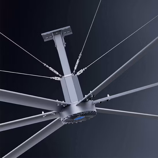 Ventilatore da soffitto Hvls ad Alta Efficienza per Magazzino Mense