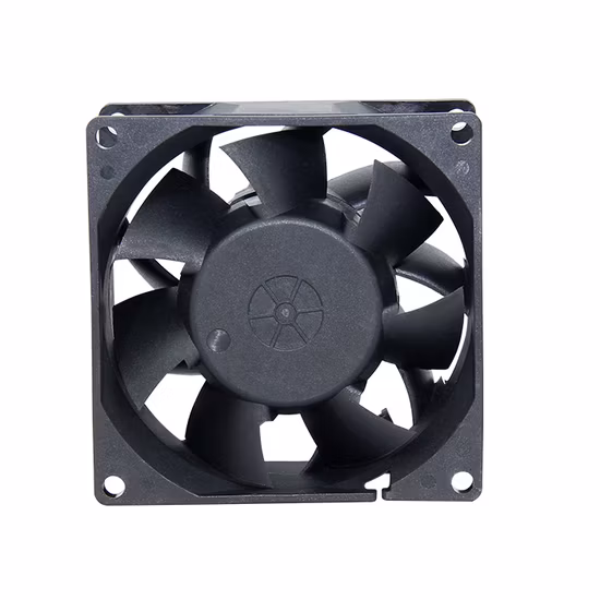 Vendite calde Filo di rame puro 4 fili PWM 8038 Ventola DC Apparecchiature di controllo industriale 5 V 12 V 24 V Ventola di raffreddamento IP67 impermeabile
